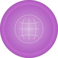 icono de vector de globo