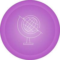 icono de vector de globo