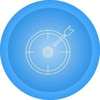 Target Location Vector Icon