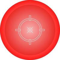 Target Location Vector Icon