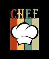 Chef logo vector tshirt design