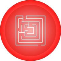 Maze Vector Icon