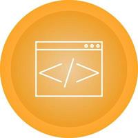 Html Coding Vector Icon