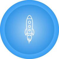 Marketing Rocket Vector Icon