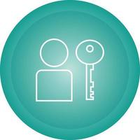 User Authentication Vector Icon