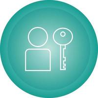 User Authentication Vector Icon