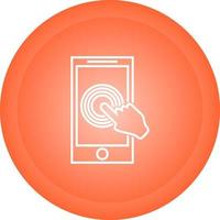 Touch Screen Vector Icon