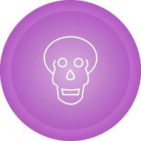 Skull X ray Vector Icon