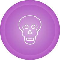 Skull X ray Vector Icon