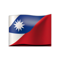 Taïwan drapeau patriote illustration, taiwanais drapeaux patriotisme, ai généré png