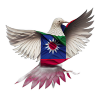 Taiwán bandera patriota ilustración, taiwanés banderas patriotismo, ai generado png