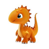 dinosauro cartone animato illustrazione, dinosauro illustrazioni, ai generato png