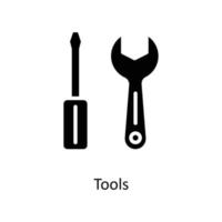 Tools  Vector Solid Icons. Simple stock illustration stock