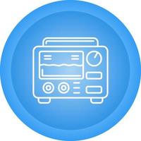 Oscilloscope Vector Icon