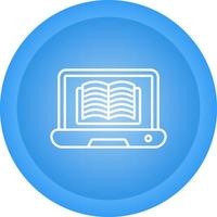 Online Library Vector Icon