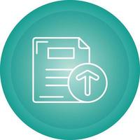 Files Upload Vector Icon