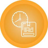 On Time Delivery Vector Icon