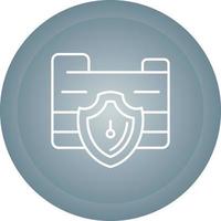 Folder protection Vector Icon