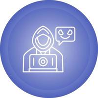 Cyber Attack Vector Icon