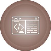Coding Vector Icon