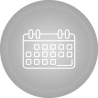 icono de vector de calendario