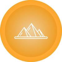 Pyramid Vector Icon