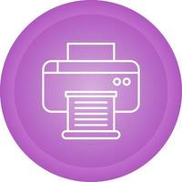 Printer Vector Icon