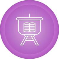 Education Presentation Vector Icon