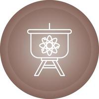 Atom Presentation Vector Icon