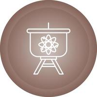 Atom Presentation Vector Icon