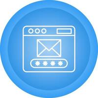 Mail Code Vector Icon