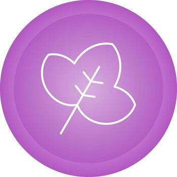 icono de vector de hoja