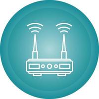 Router Vector Icon