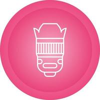 Camera Lens Vector Icon