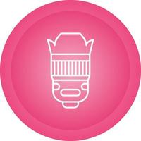 Camera Lens Vector Icon