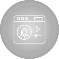Video Tutorial Vector Icon