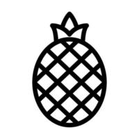 Pineapple Icon Design vector