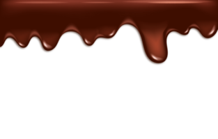 Melted Chocolate Glaze png