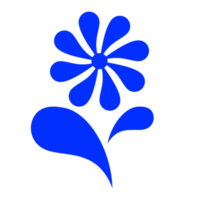Blue Flower Icon png