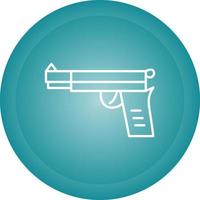 Pistol Vector Icon