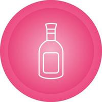 Drink Bottle Vector Icon