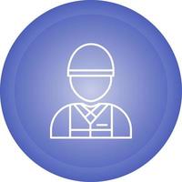 Industry Worker Vector Icon