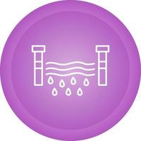 Water Dam Vector Icon