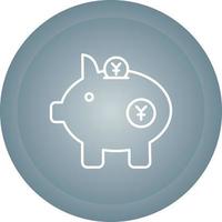 Piggy Bank Vector Icon