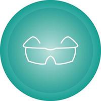 icono de vector de gafas