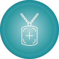 Militrary Chain Vector Icon