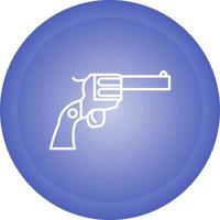 Revolver Vector Icon