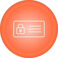 Protected Card Vector Icon