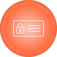 Protected Card Vector Icon