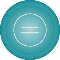 Equal To Vector Icon